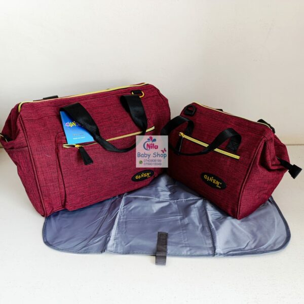 Ganen 3 in 1 Baby Diaper Bag - Image 4