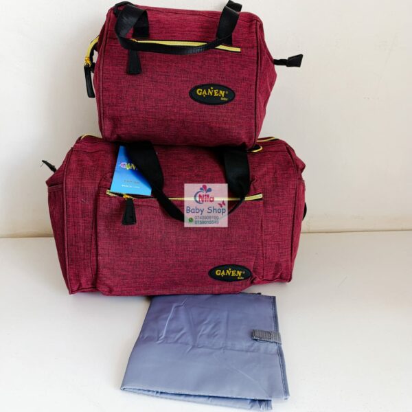 Ganen 3 in 1 Baby Diaper Bag - Image 5