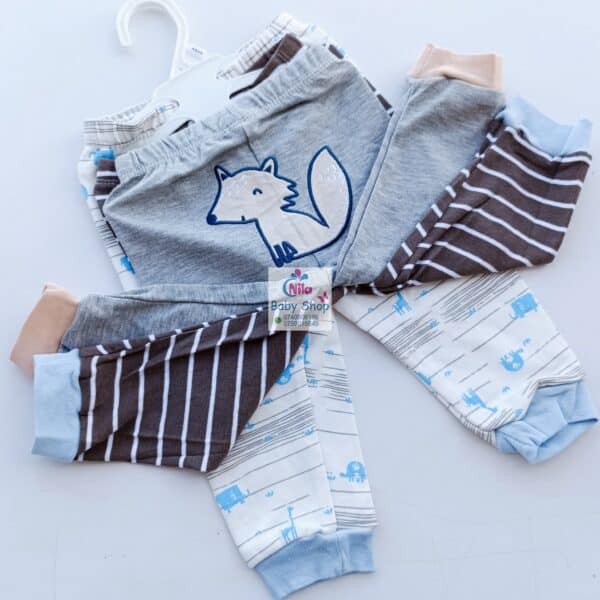 3PC Infant Boy Cotton Pants Set - Image 7