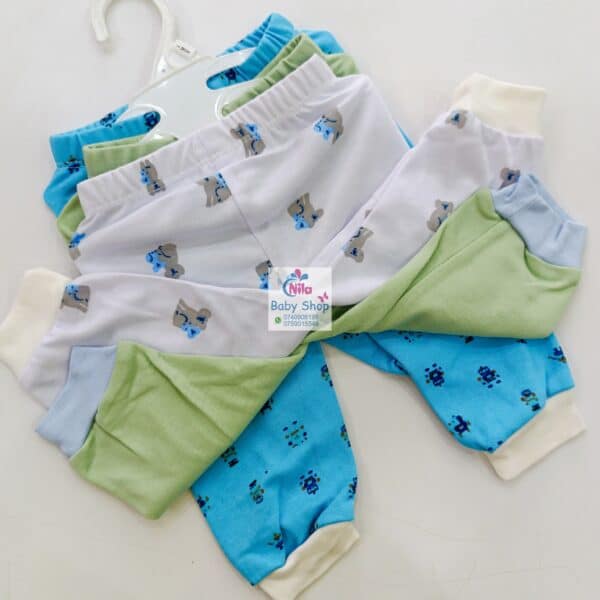 3PC Infant Boy Cotton Pants Set