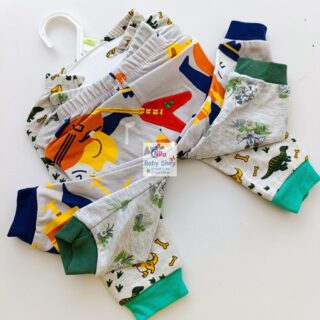 3PC Infant Boy Cotton Pants Set
