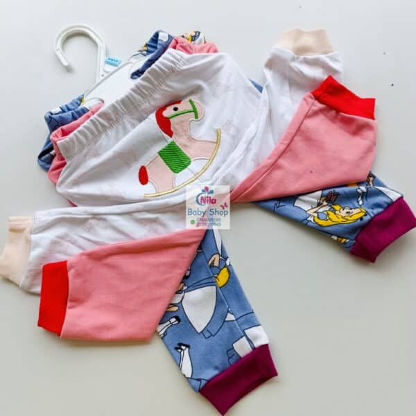 3PC Infant Boy Cotton Pants Set - Image 6