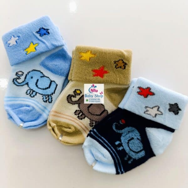 3PCs Cotton Socks Set (Boys) - Image 11