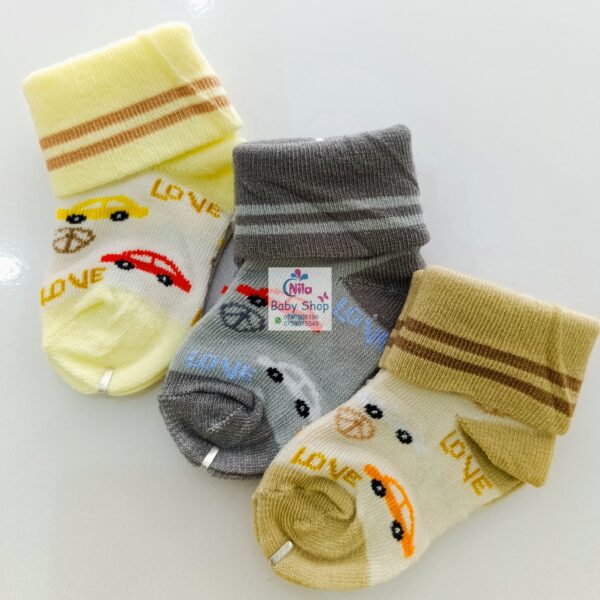 3PCs Cotton Socks Set (Boys) - Image 10