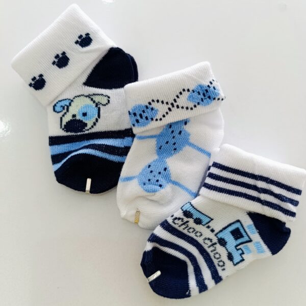3PCs Cotton Socks Set (Boys) - Image 2