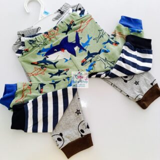 3PC Infant Boy Cotton Pants Set