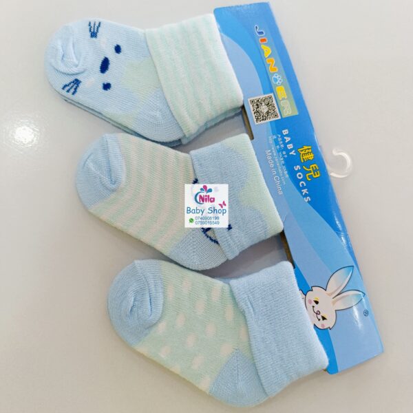 3PCs Cotton Socks Set (Boys) - Image 16