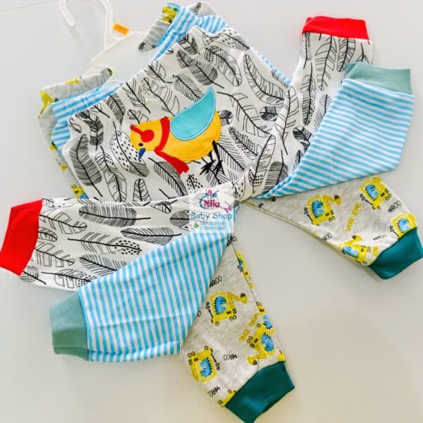 3PC Infant Boy Cotton Pants Set - Image 12