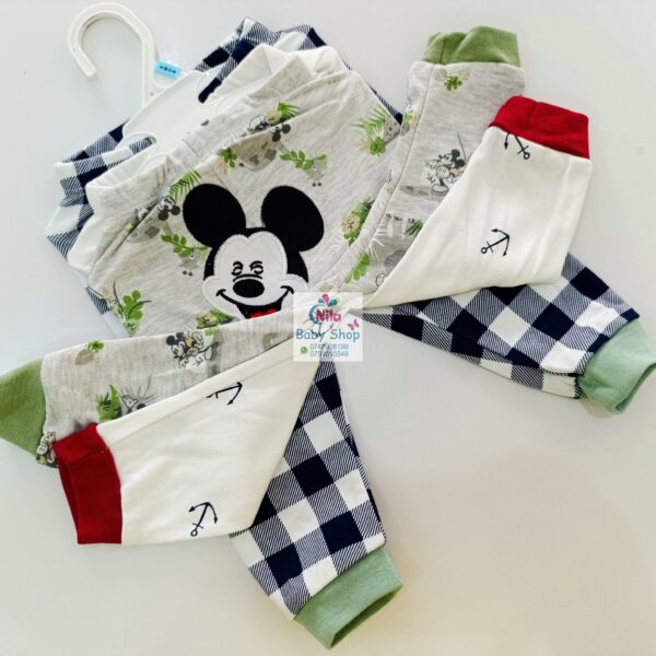3PC Infant Boy Cotton Pants Set - Image 11