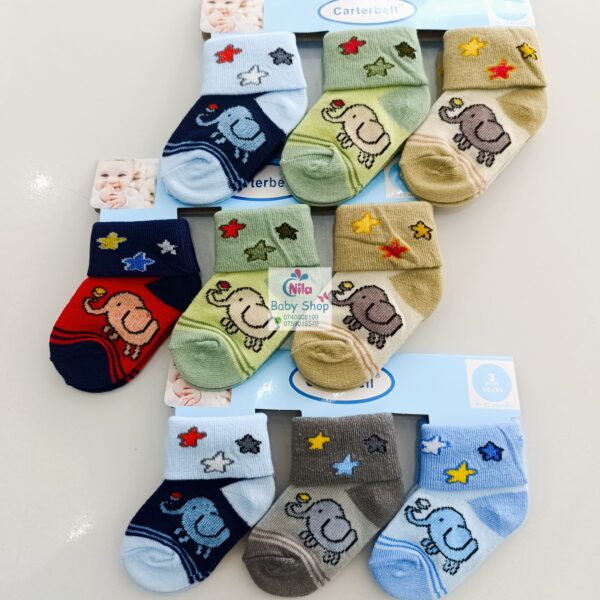 3PCs Cotton Socks Set (Boys) - Image 8