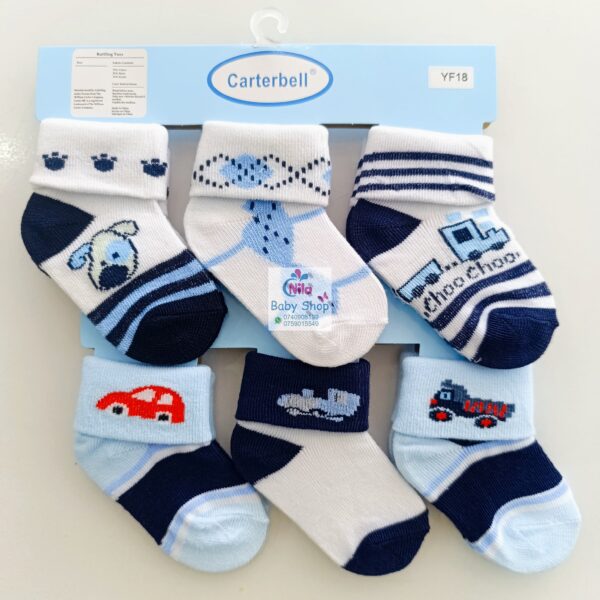 3PCs Cotton Socks Set (Boys) - Image 5