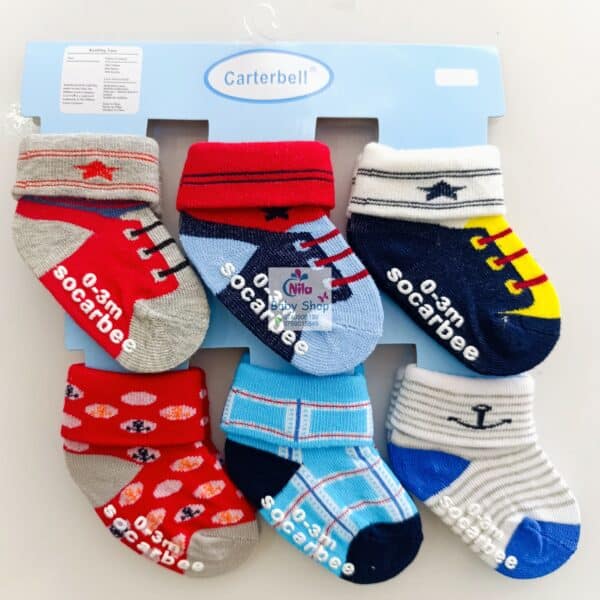 3PCs Cotton Socks Set (Boys) - Image 3