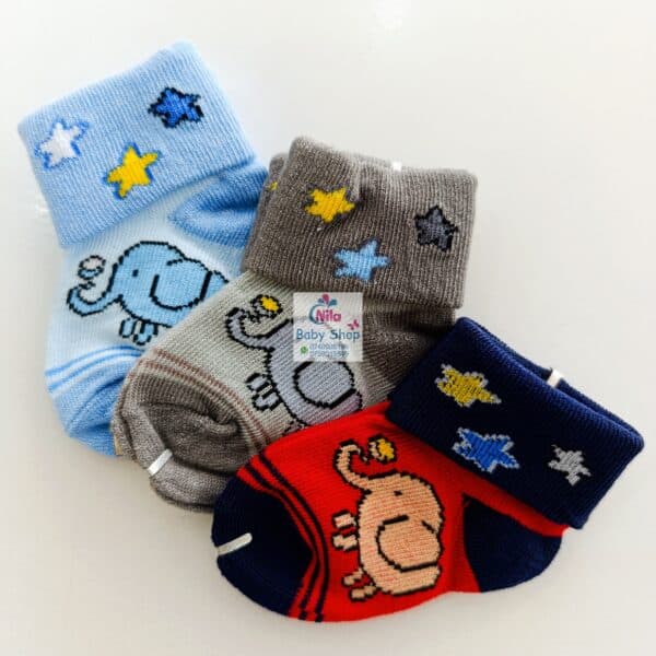 3PCs Cotton Socks Set (Boys) - Image 3