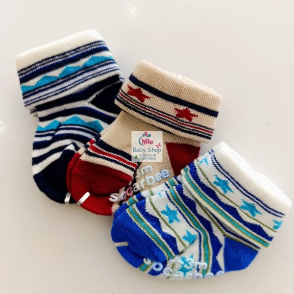3PCs Cotton Socks Set (Boys) - Image 4