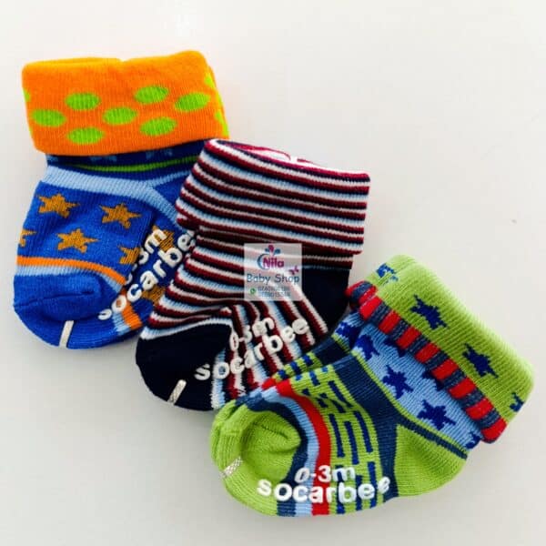3PCs Cotton Socks Set (Boys) - Image 2