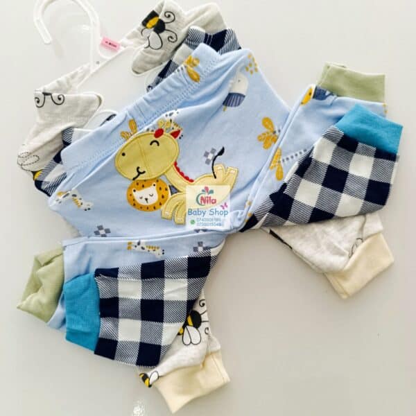 3PC Infant Boy Cotton Pants Set - Image 14