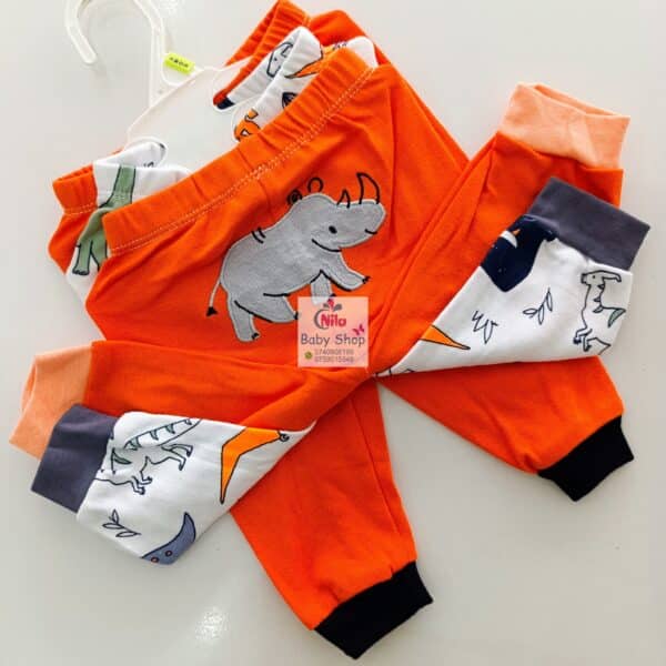 3PC Infant Boy Cotton Pants Set - Image 15