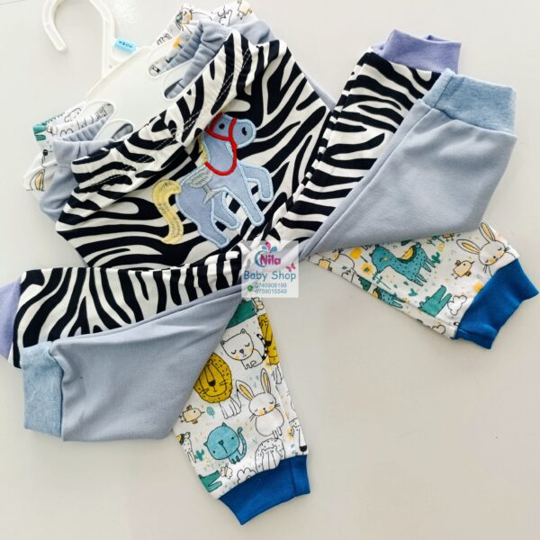 3PC Infant Boy Cotton Pants Set - Image 12