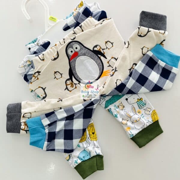 3PC Infant Boy Cotton Pants Set - Image 11