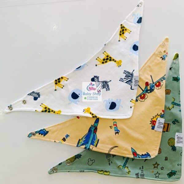 Unisex Baby Bandana Drool Bibs - Image 10