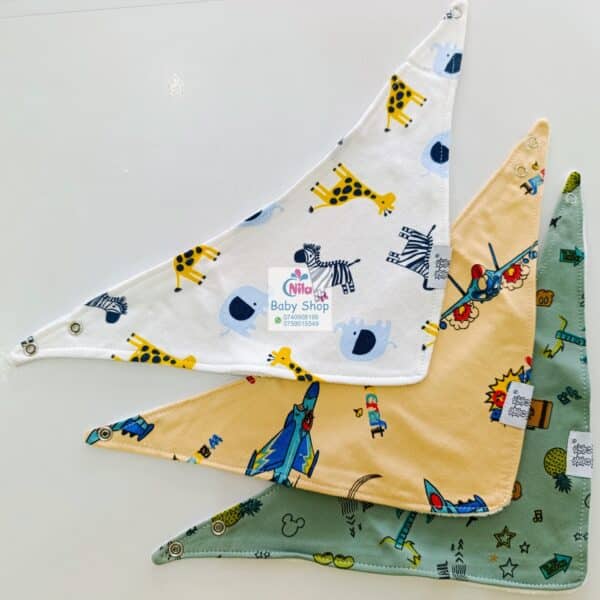 Unisex Baby Bandana Drool Bibs - Image 8