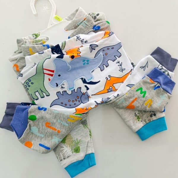 3PC Infant Boy Cotton Pants Set - Image 5