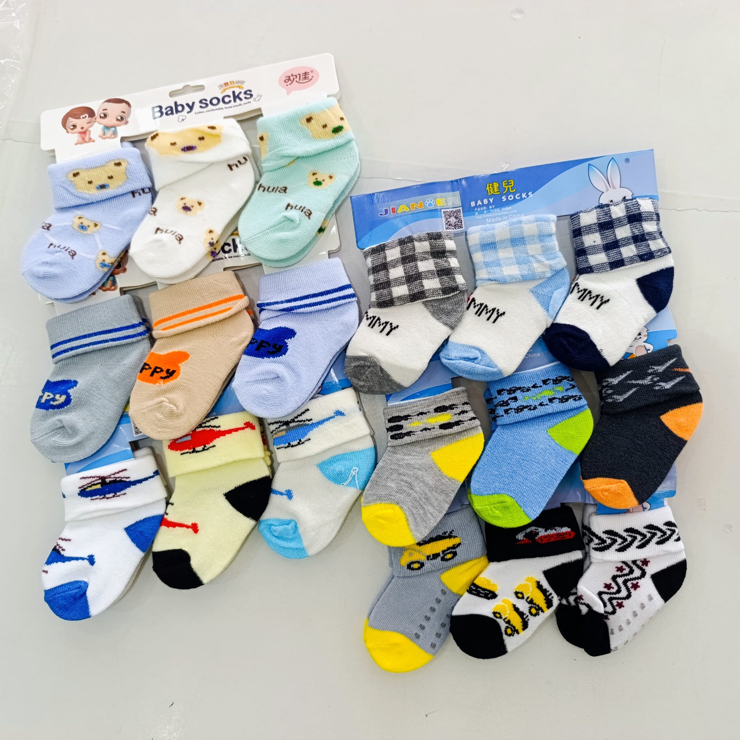 3PCs Cotton Socks Set (Boys) - Image 9
