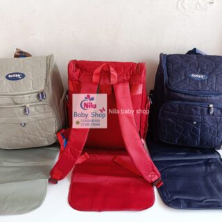 Diaper Backpack with changing mat