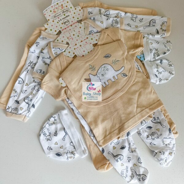 8-Piece Cotton Receiving Set for a Newborn - Image 9