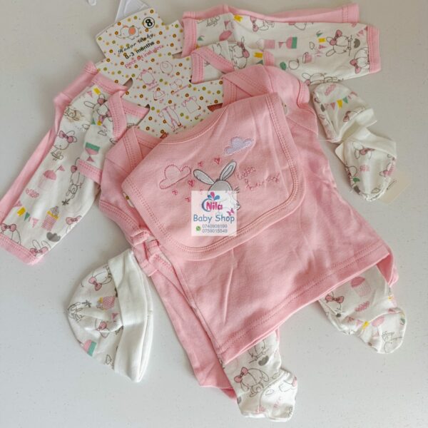 8-Piece Cotton Receiving Set for a Newborn - Image 7