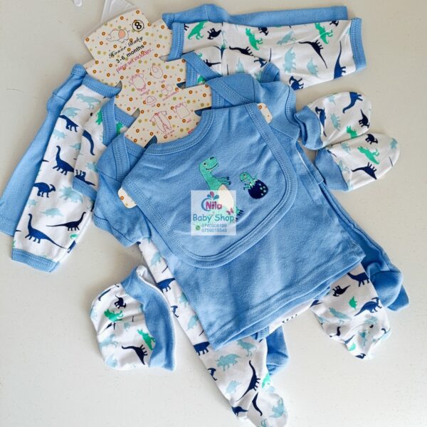 8-Piece Cotton Receiving Set for a Newborn - Image 4