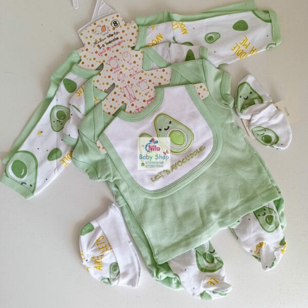 8-Piece Cotton Receiving Set for a Newborn - Image 3