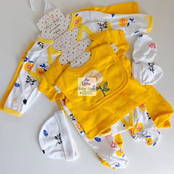 8-Piece Cotton Receiving Set for a Newborn