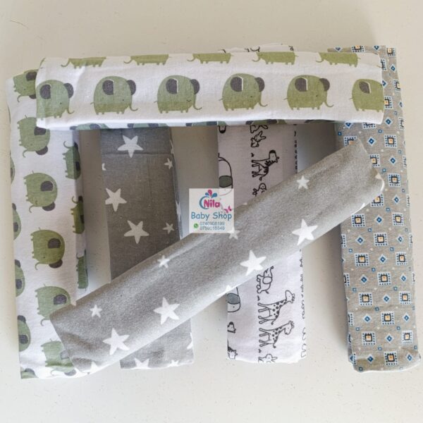 6 Piece Cotton Flannel Receiving Set - Image 10