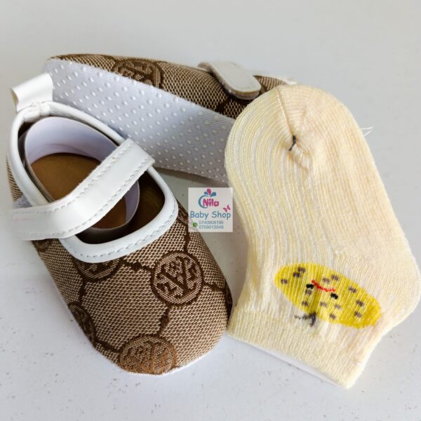 Baby Girl Crib Shoes with Soft Sole (pre-walkers) - Image 7