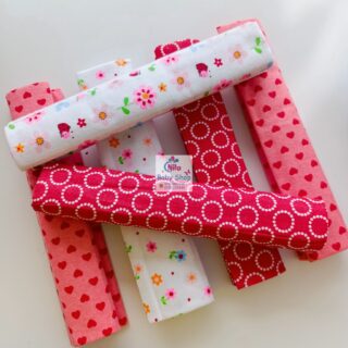 6 Piece Cotton Flannel Receiving Set