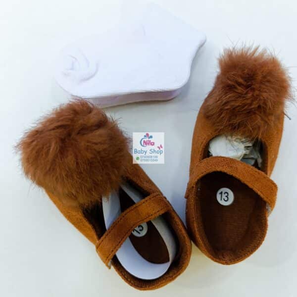 Baby Girl Crib Shoes with Soft Sole (pre-walkers)