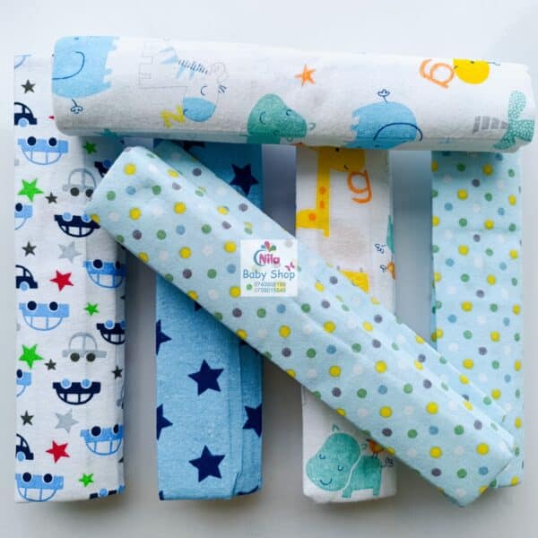 6 Piece Cotton Flannel Receiving Set - Image 10