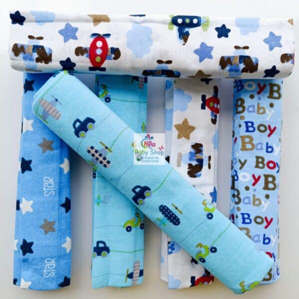 6 Piece Cotton Flannel Receiving Set - Image 8