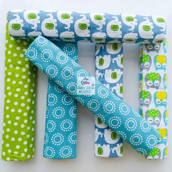 6 Piece Cotton Flannel Receiving Set