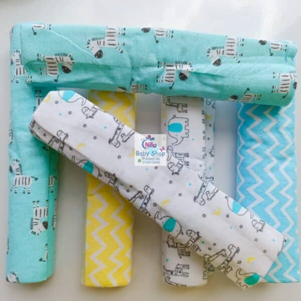 6 Piece Cotton Flannel Receiving Set - Image 7