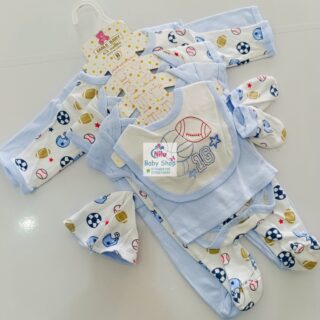 8-Piece Cotton Receiving Set for a Newborn