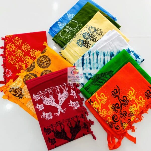 Tie-dye Leso Shuka Beach Wrap Cover Up Scarf Sarong - Image 2