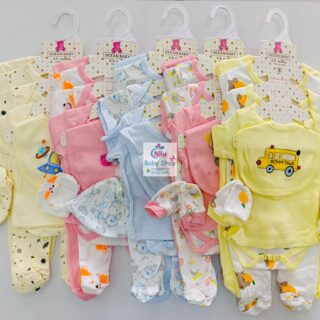 8-Piece Cotton Receiving Set for a Newborn