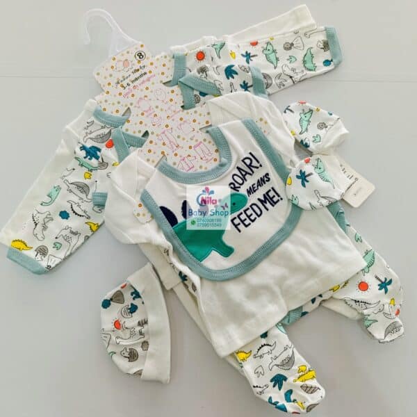 8-Piece Cotton Receiving Set for a Newborn - Image 5