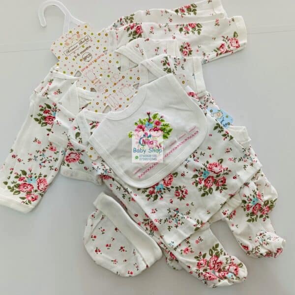 8-Piece Cotton Receiving Set for a Newborn - Image 7