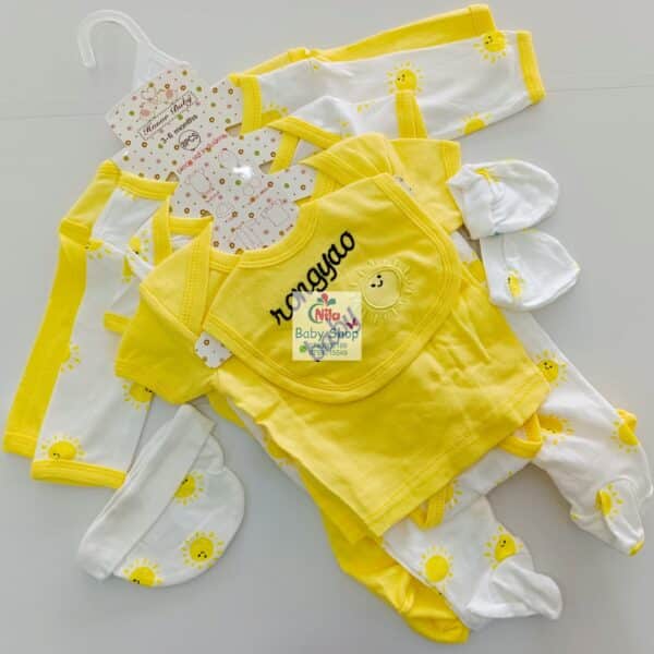 8-Piece Cotton Receiving Set for a Newborn - Image 6