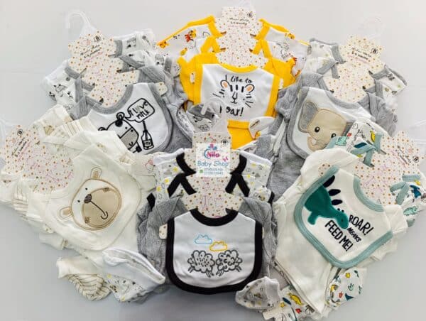 8-Piece Cotton Receiving Set for a Newborn