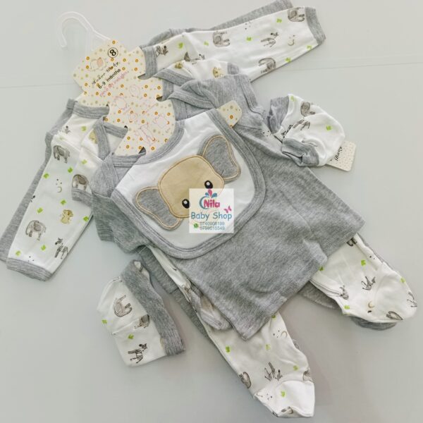 8-Piece Cotton Receiving Set for a Newborn - Image 15