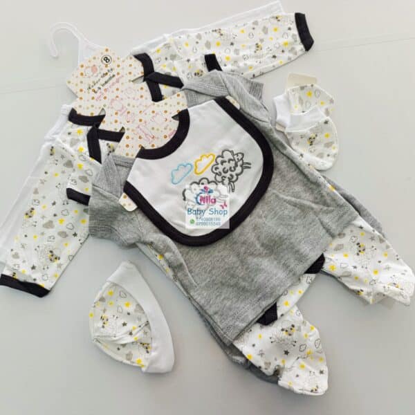 8-Piece Cotton Receiving Set for a Newborn - Image 13